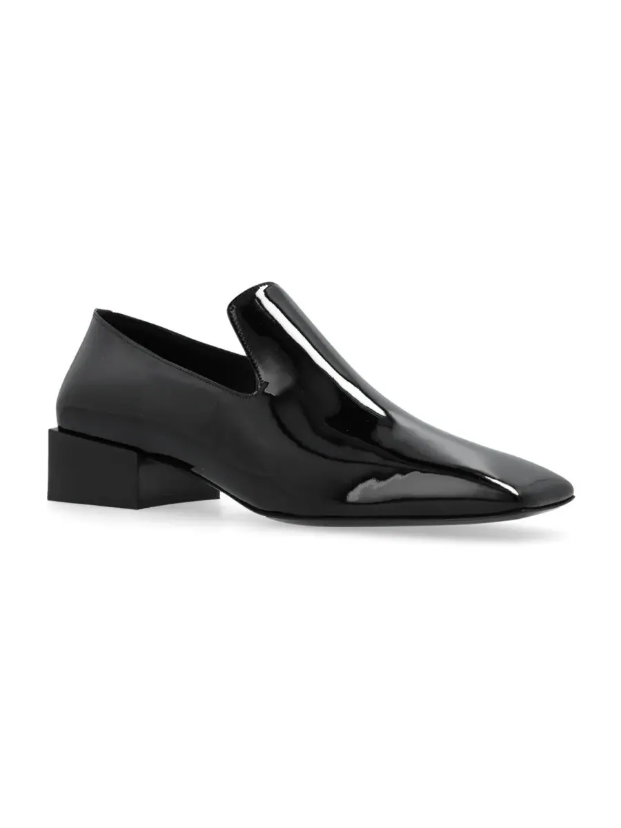 Лоферы Ferragamo Carmelita из лакированной кожи — изображение 2 из 4, черный