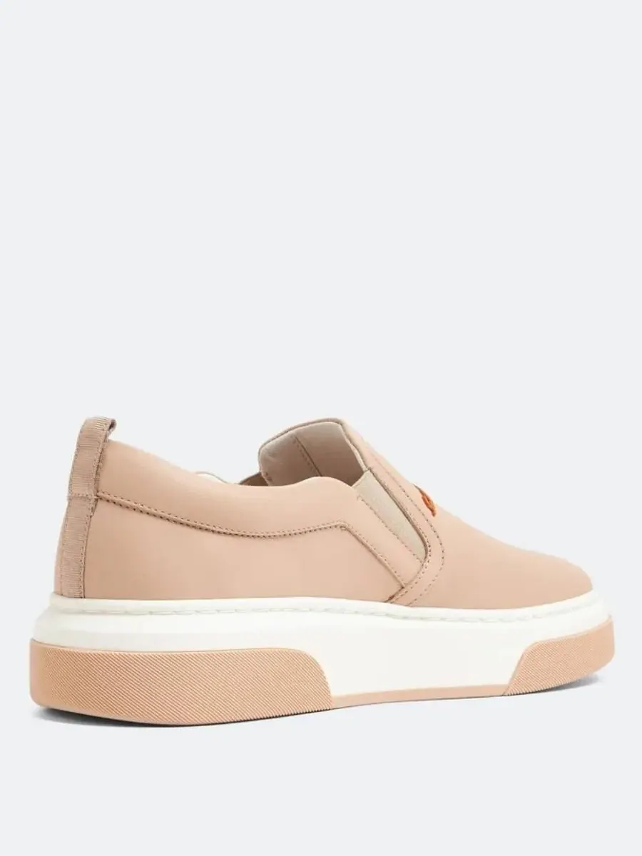 Кроссовки-слипоны Ferragamo Cassina — изображение 3 из 3, розовый