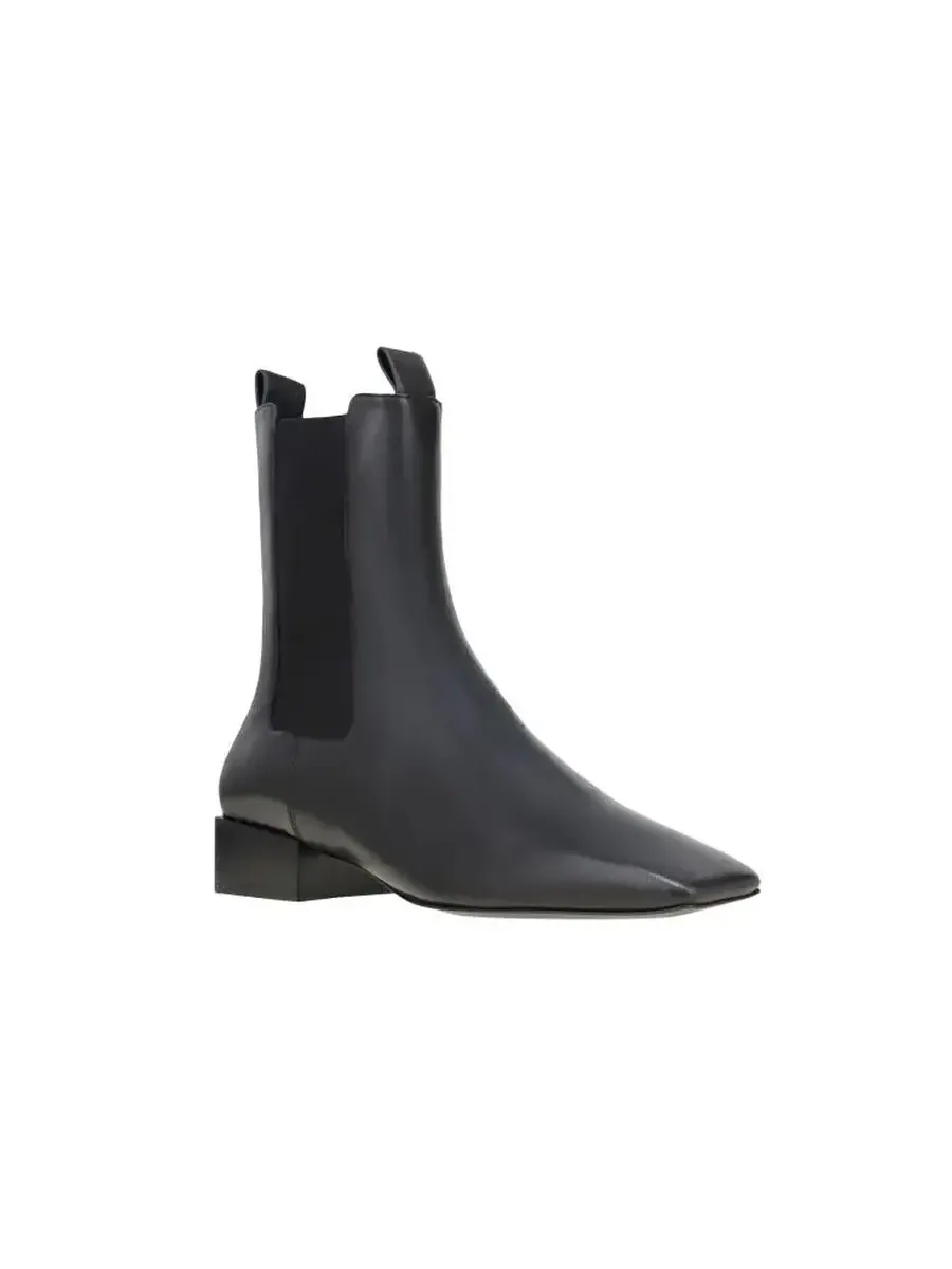 Кожаные ботинки Челси Ferragamo Clementa — изображение 2 из 3, черный