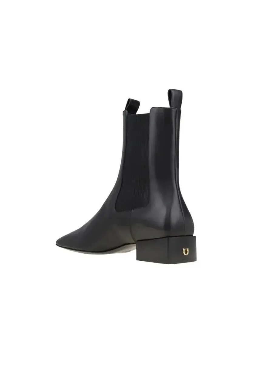 Кожаные ботинки Челси Ferragamo Clementa — изображение 3 из 3, черный