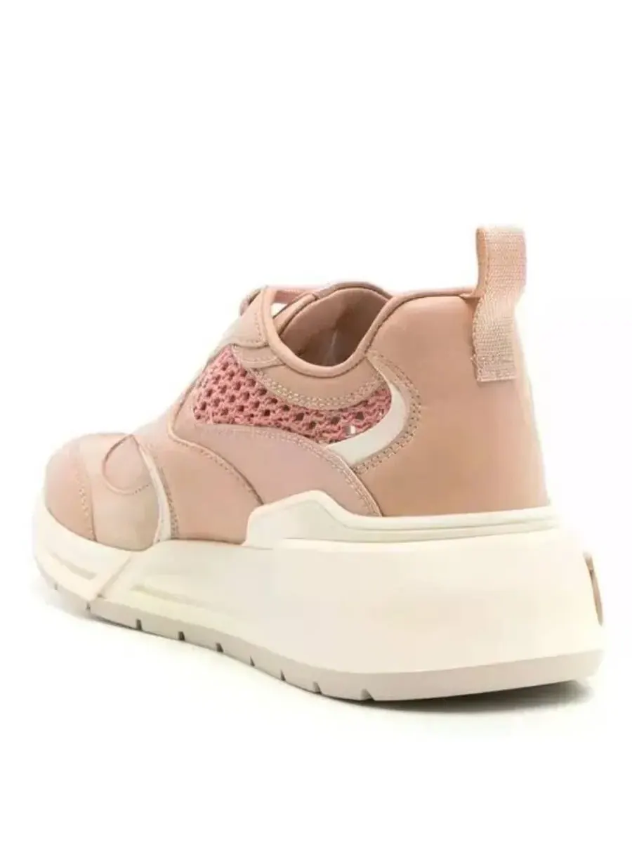 Кроссовки Ferragamo Cosma Gancini с панельным дизайном — изображение 3 из 3, кость