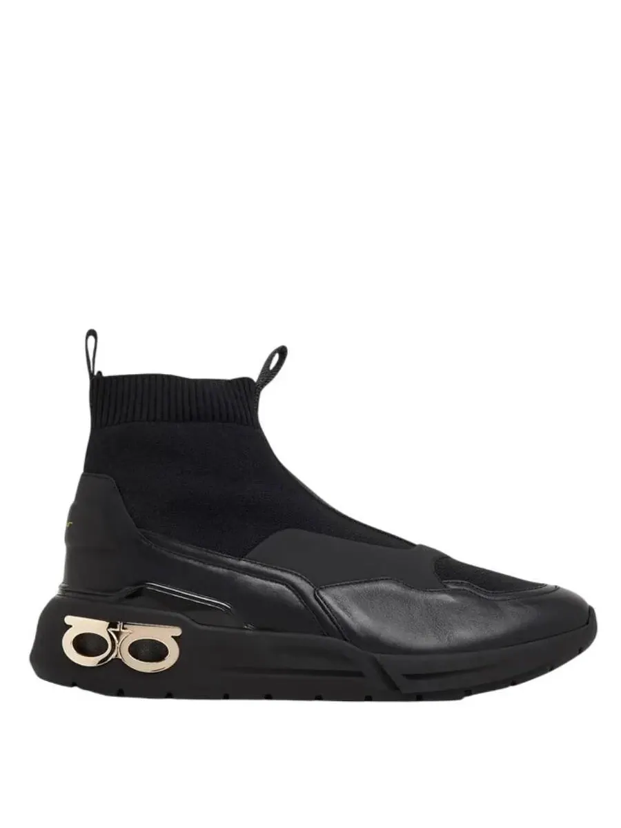 Кроссовки-носки Ferragamo Cosma Gancini — изображение 1 из 3, черный