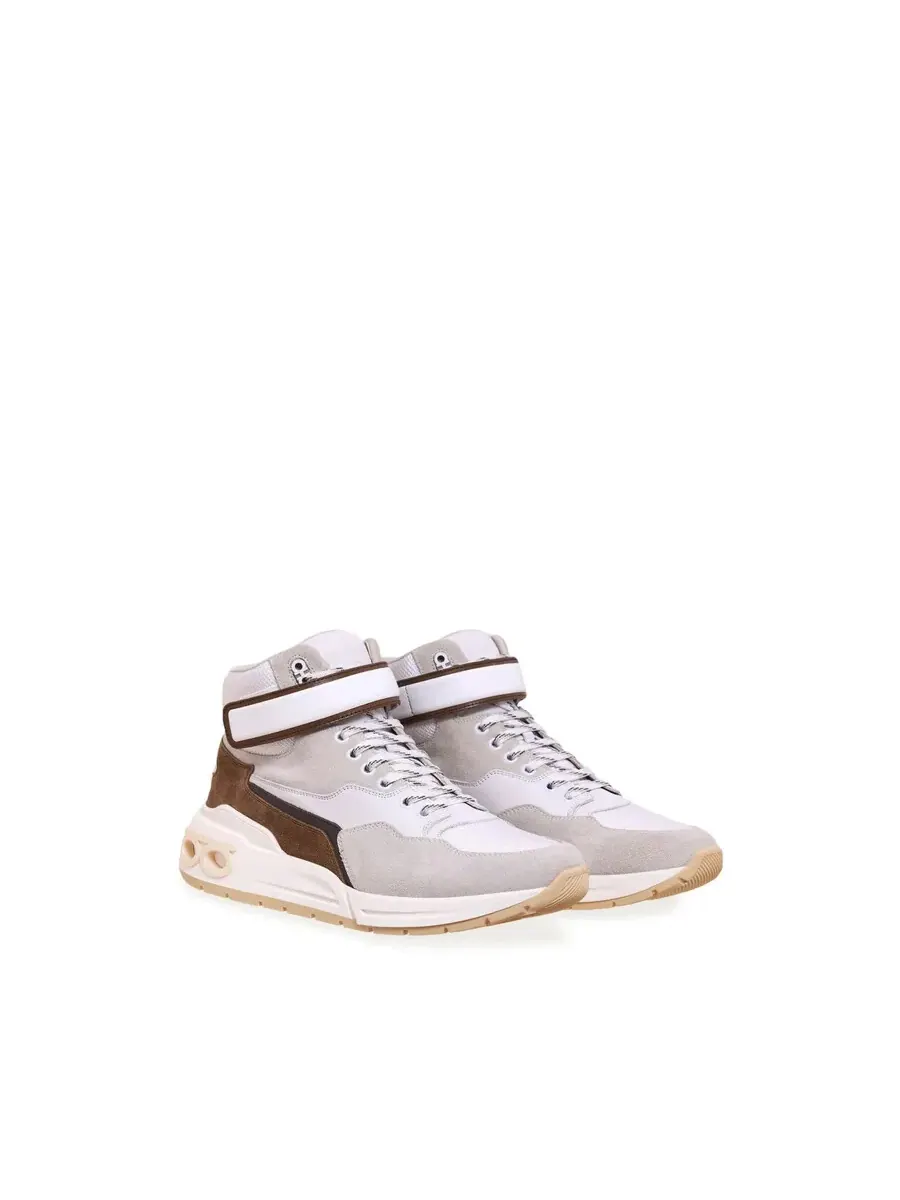 Высокие кроссовки Ferragamo Cosma — изображение 2 из 2, белый