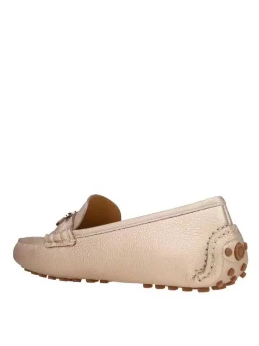 Лоферы Ferragamo Double Gancini — изображение 3 из 4, розовый