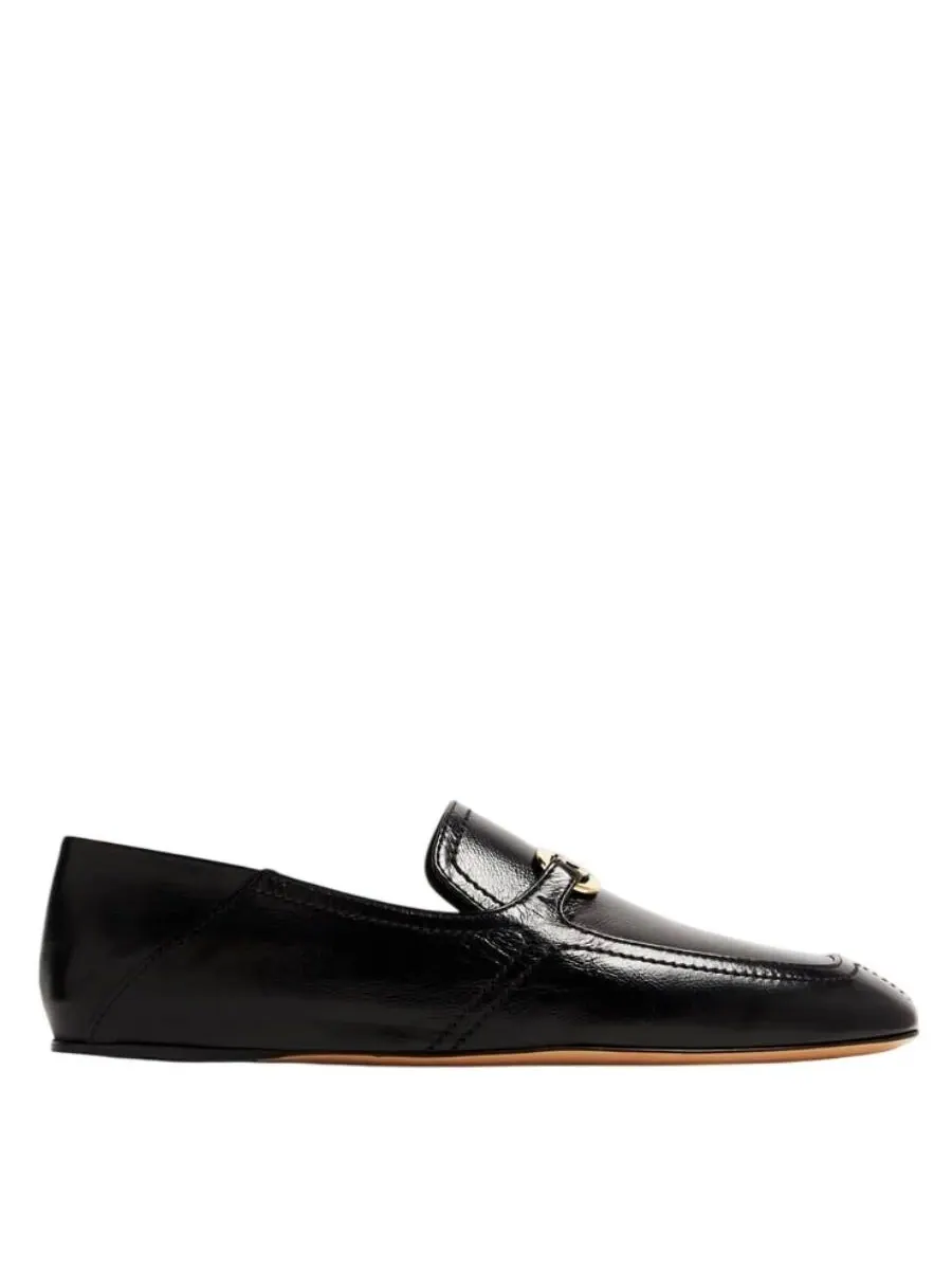 Кожаные лоферы Ferragamo Elaine New Vara с пряжкой