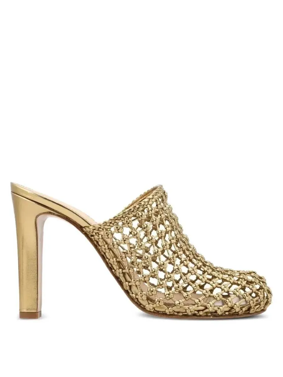 Сабо на высоком каблуке Ferragamo Ellas — изображение 1 из 4, черный