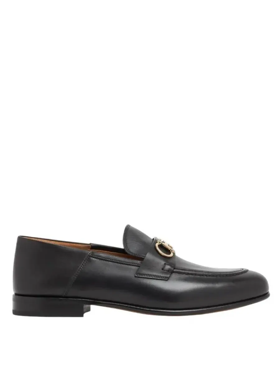 Лоферы-мюли Ferragamo с украшением Gancini