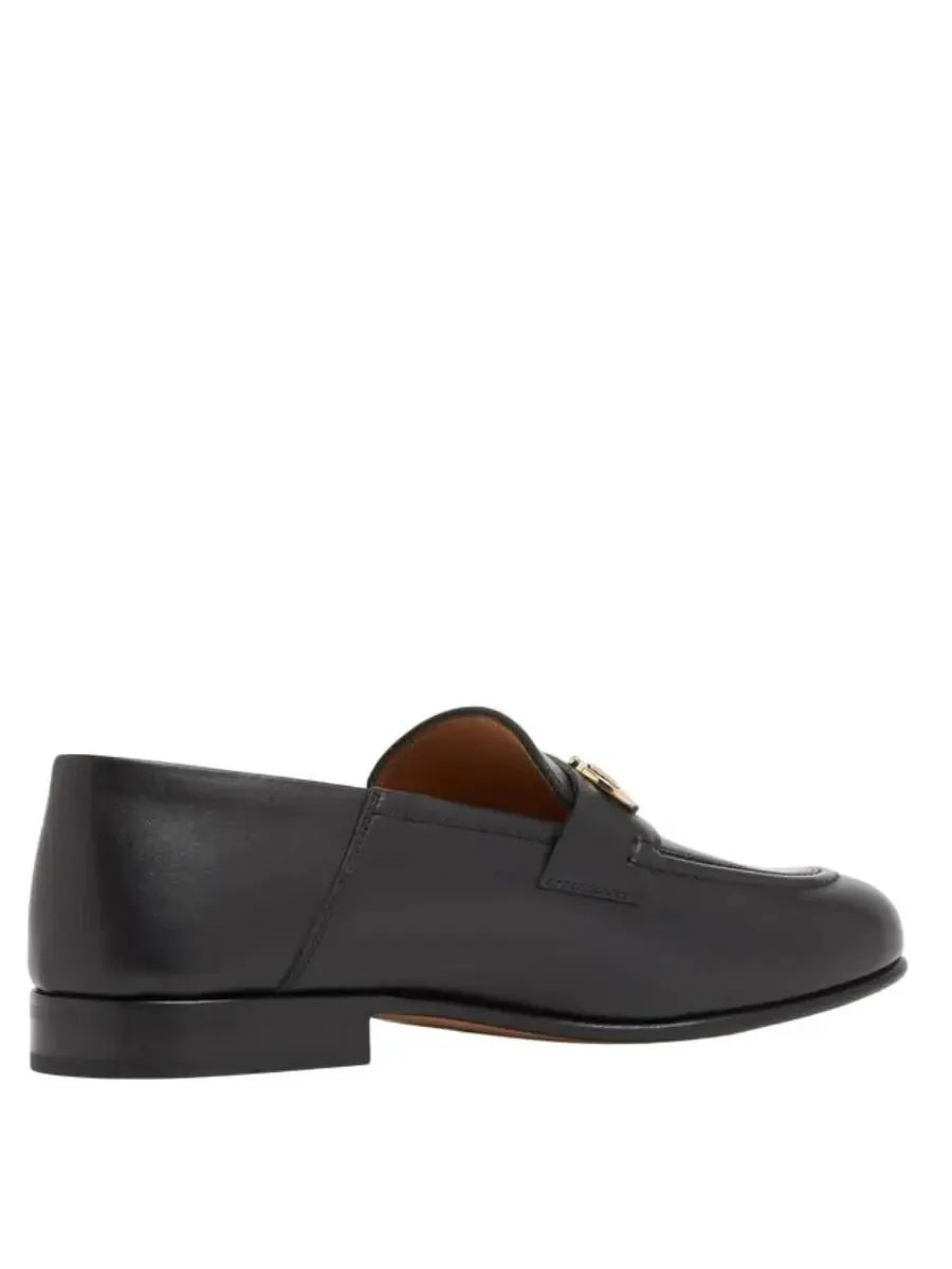 Лоферы-мюли Ferragamo с украшением Gancini — изображение 3 из 3, черный