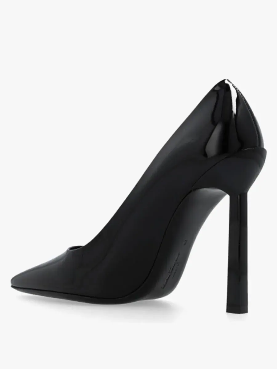 Туфли-лодочки Ferragamo Justina черного цвета — изображение 3 из 4, черный