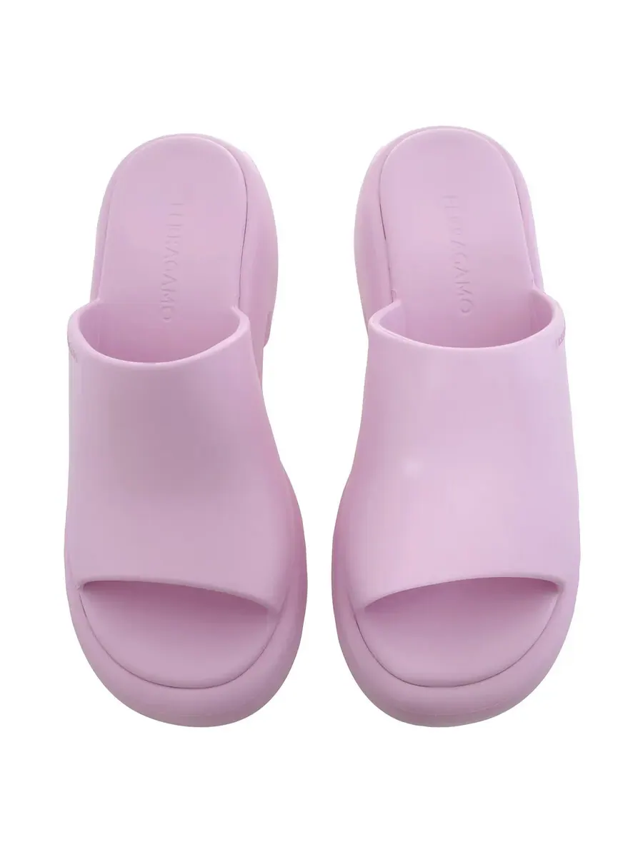 Сандалии Ferragamo Light Pink Deva — изображение 3 из 5, розовый