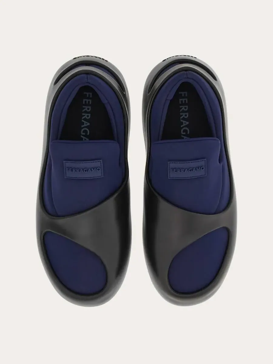 Мужские синие гибридные кроссовки Ferragamo Lunar — изображение 3 из 4, синий