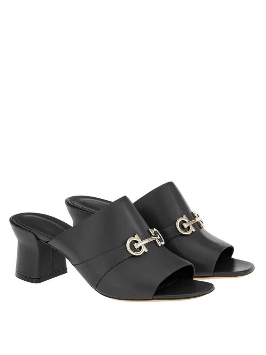 Сандалии-муляжи Ferragamo Ornella Gancini — изображение 2 из 2, черный