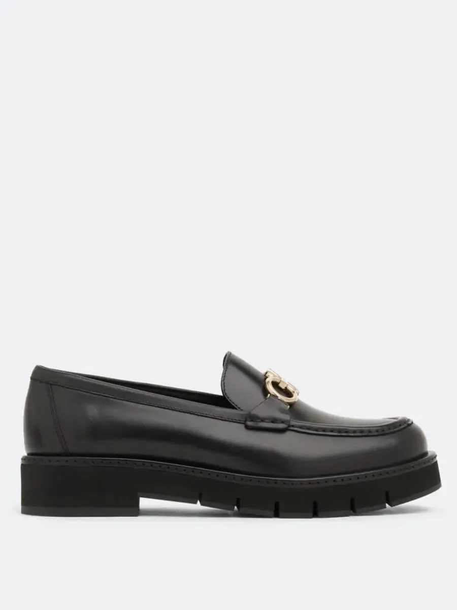 Лоферы Ferragamo Rolo Gancini — изображение 1 из 3, черный