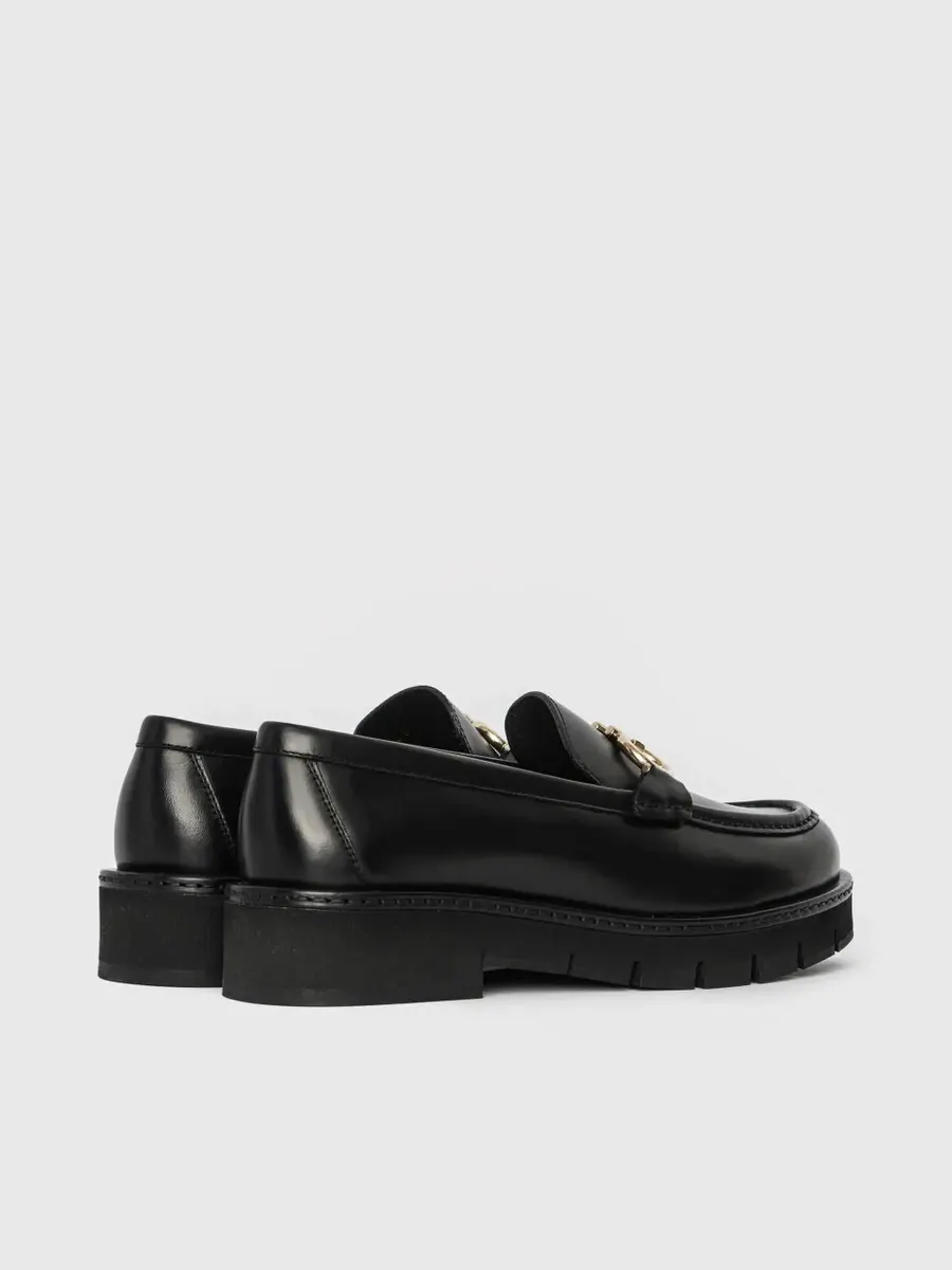 Лоферы Ferragamo Rolo Gancini — изображение 3 из 3, черный