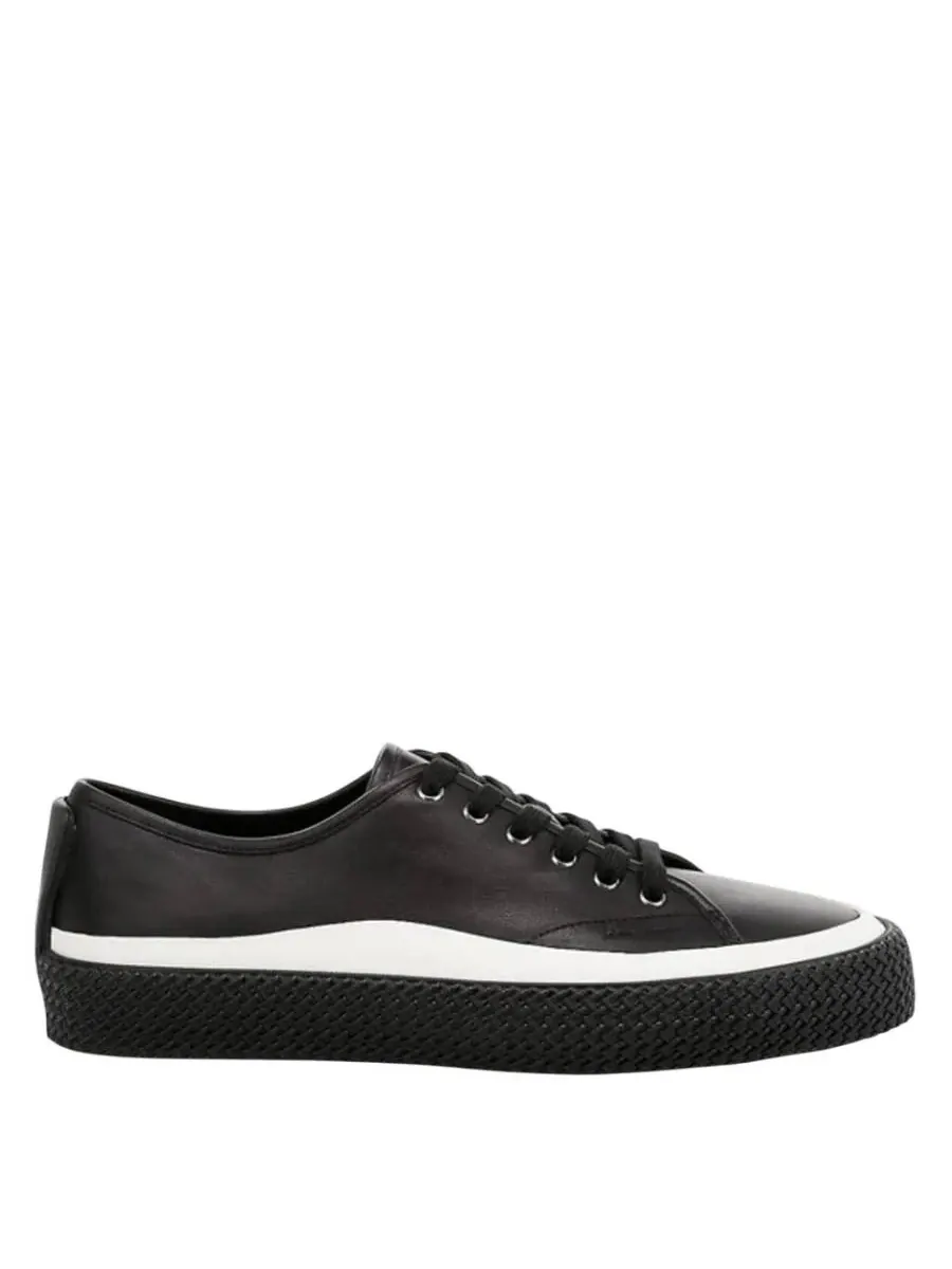 Кеды Ferragamo Storm из кожи низкие