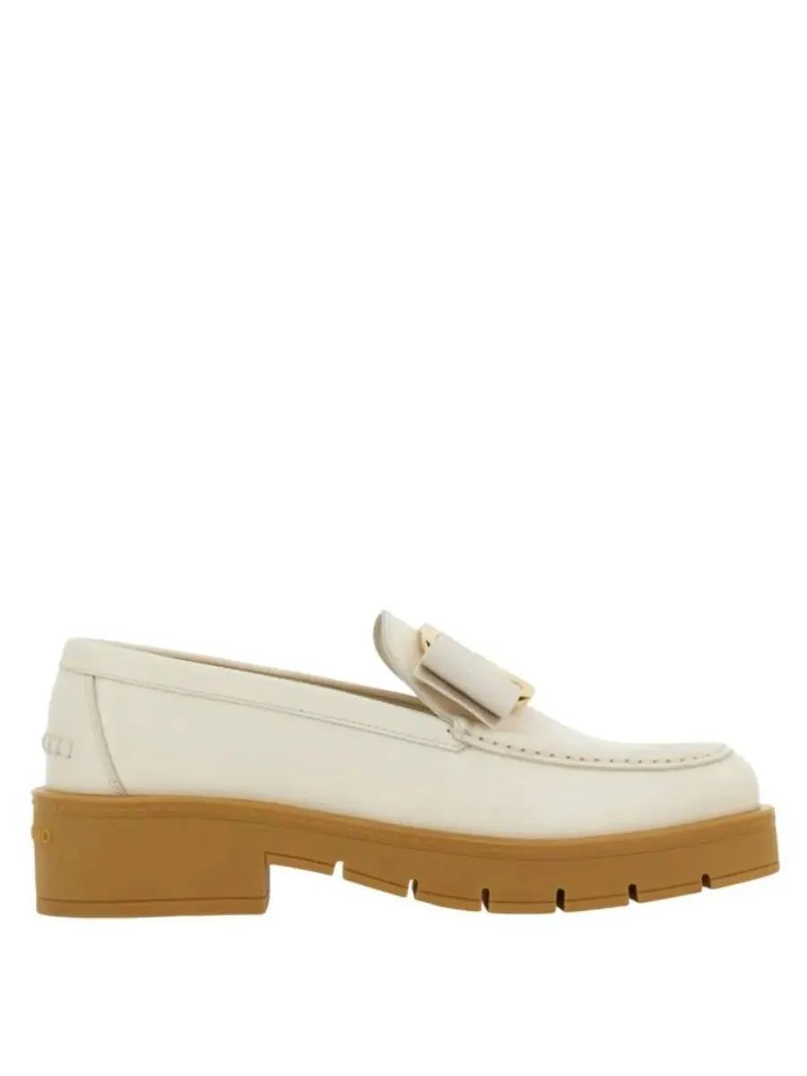 Кожаные лоферы Ferragamo Vara