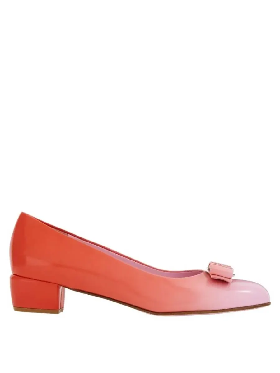 Туфли Ferragamo Vara Bow двухцветные, сиреневый — изображение 1 из 3, фиолетовый