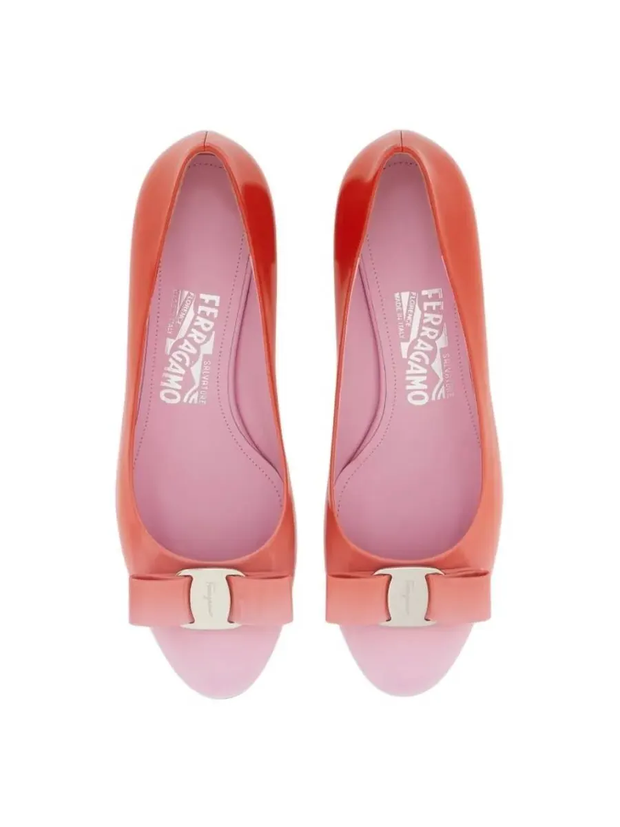 Туфли Ferragamo Vara Bow двухцветные, сиреневый — изображение 3 из 3, фиолетовый