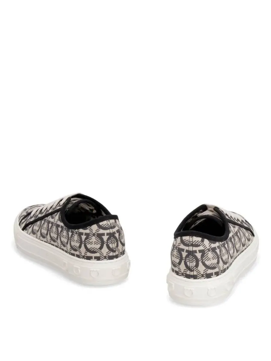 Кроссовки Ferragamo Wimbledon Gancini низкие — изображение 3 из 3, мульти