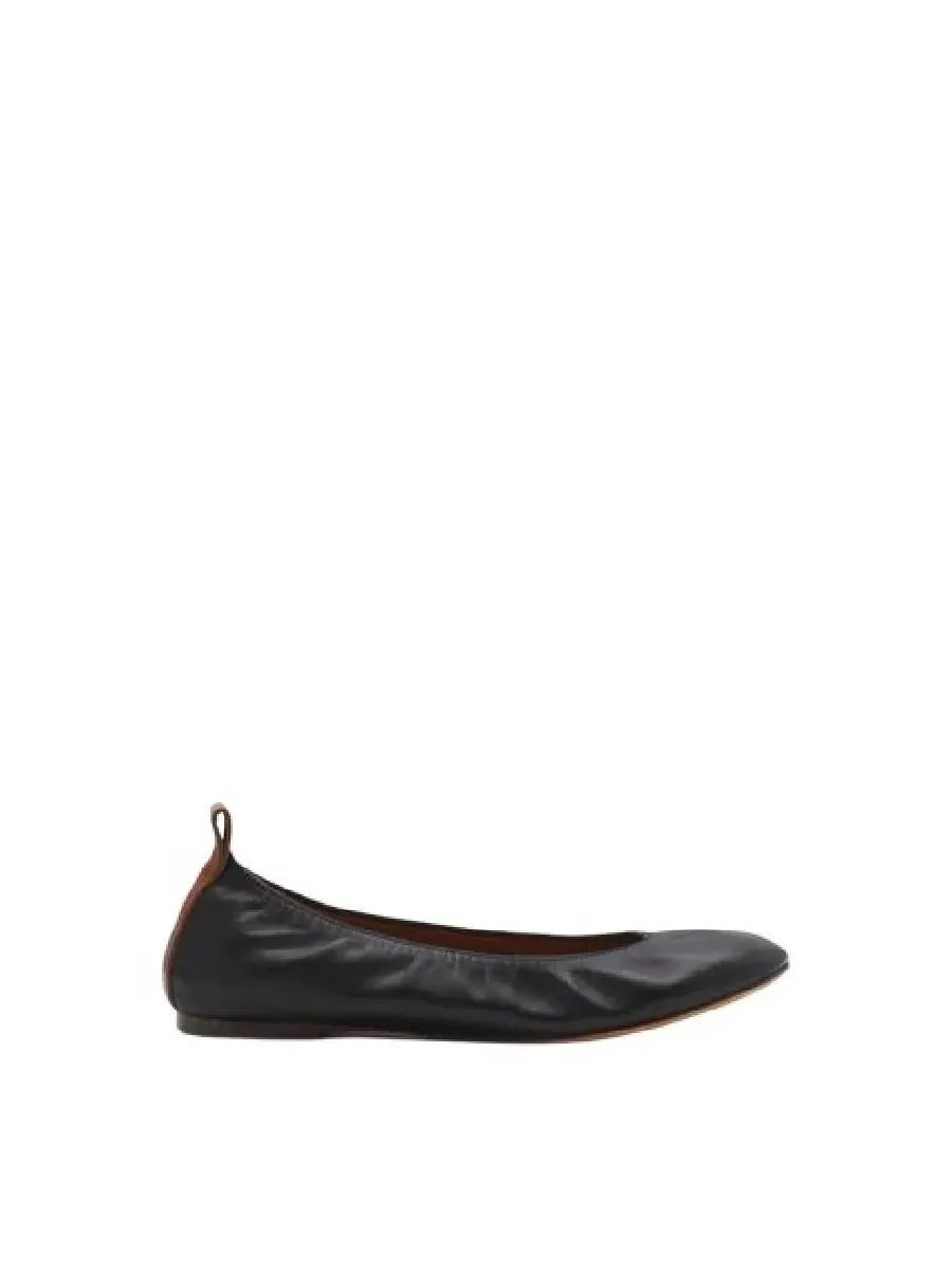 Балетки Lanvin с круглым носком