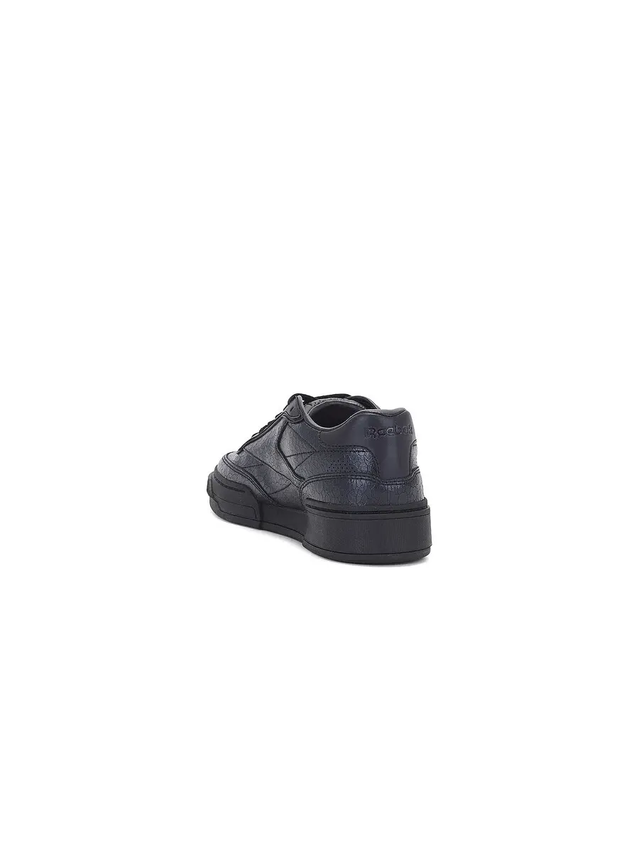 Кроссовки Reebok Club C LTD из потрескавшейся кожи — изображение 3 из 4, черный
