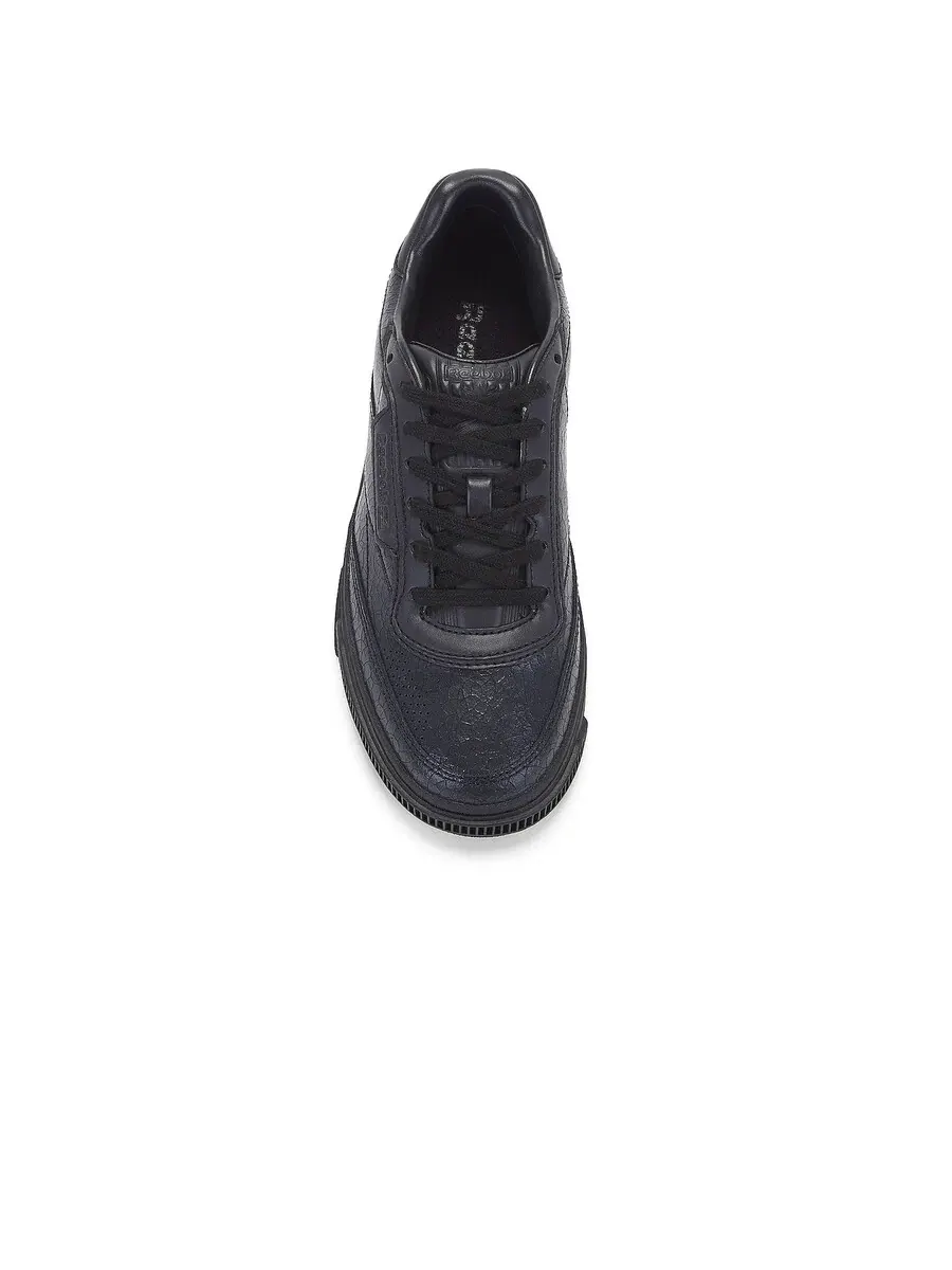 Кроссовки Reebok Club C LTD из потрескавшейся кожи — изображение 4 из 4, черный