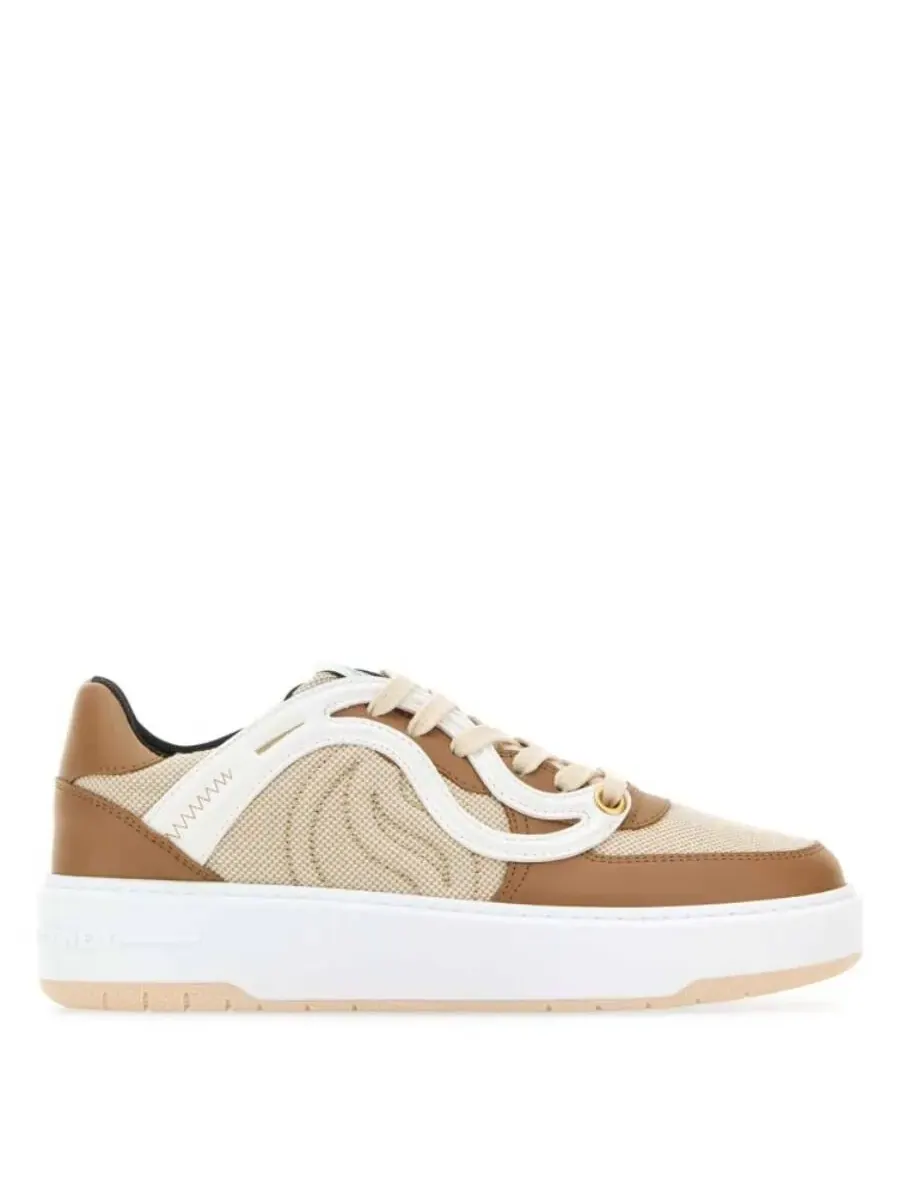 Кроссовки Stella McCartney S-Wave с одной панелью — изображение 1 из 3, коричневый
