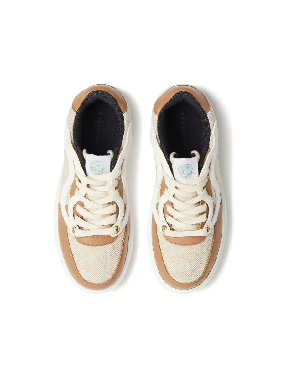 Кроссовки Stella McCartney S-Wave с одной панелью — изображение 3 из 3, коричневый