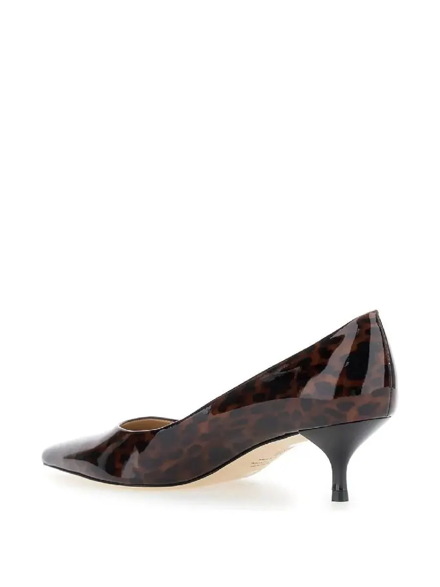 Туфли Stuart Weitzman 50 из кожи, размер бренда 35 (американский размер 4,5) — изображение 4 из 4, коричневый