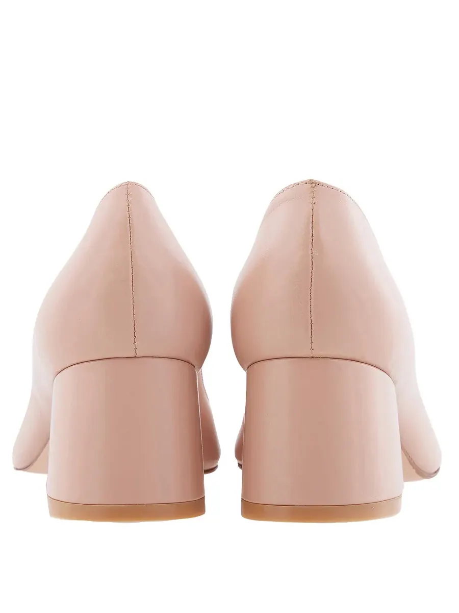 Туфли-лодочки Stuart Weitzman Adobe Flareblock 60 — изображение 4 из 4, адобе