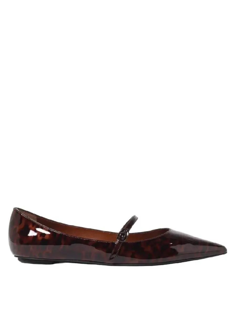 Туфли Mary Janes из кожи Stuart Weitzman Emilia — изображение 1 из 3, коричневый