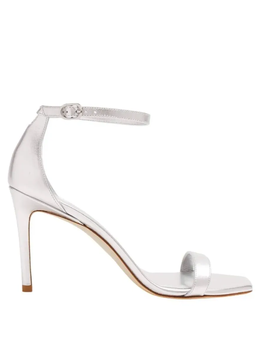 Кожаные сандалии Stuart Weitzman Nunakedcurve 85