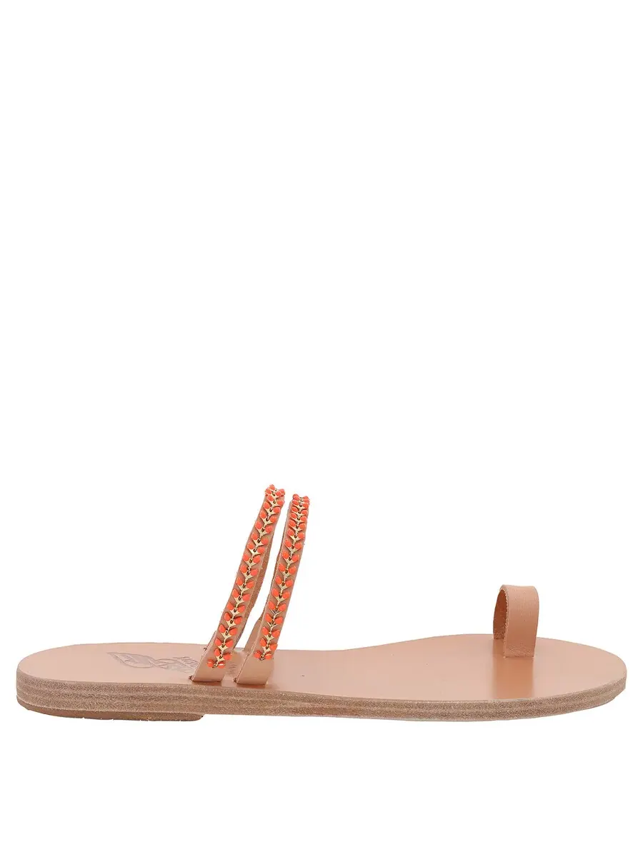 Женские сандалии Ancient Greek Sandals Skalida плоские сандалии — изображение 1 из 4, оранжевый