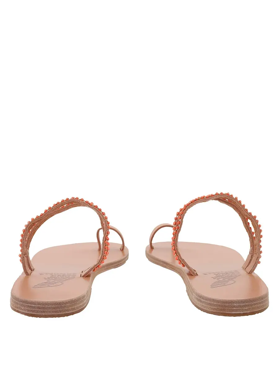 Женские сандалии Ancient Greek Sandals Skalida плоские сандалии — изображение 4 из 4, оранжевый