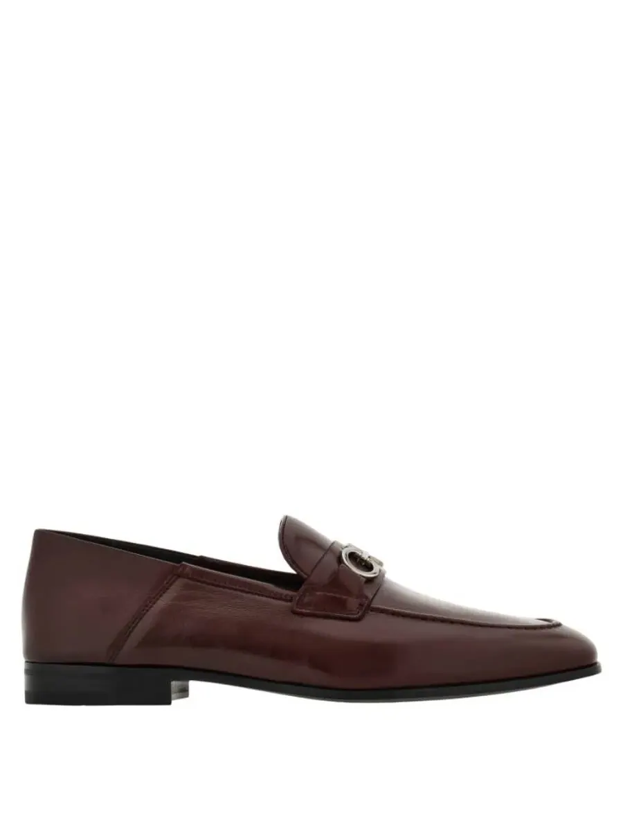 Лоферы Ferragamo Gancini с гибридным орнаментом