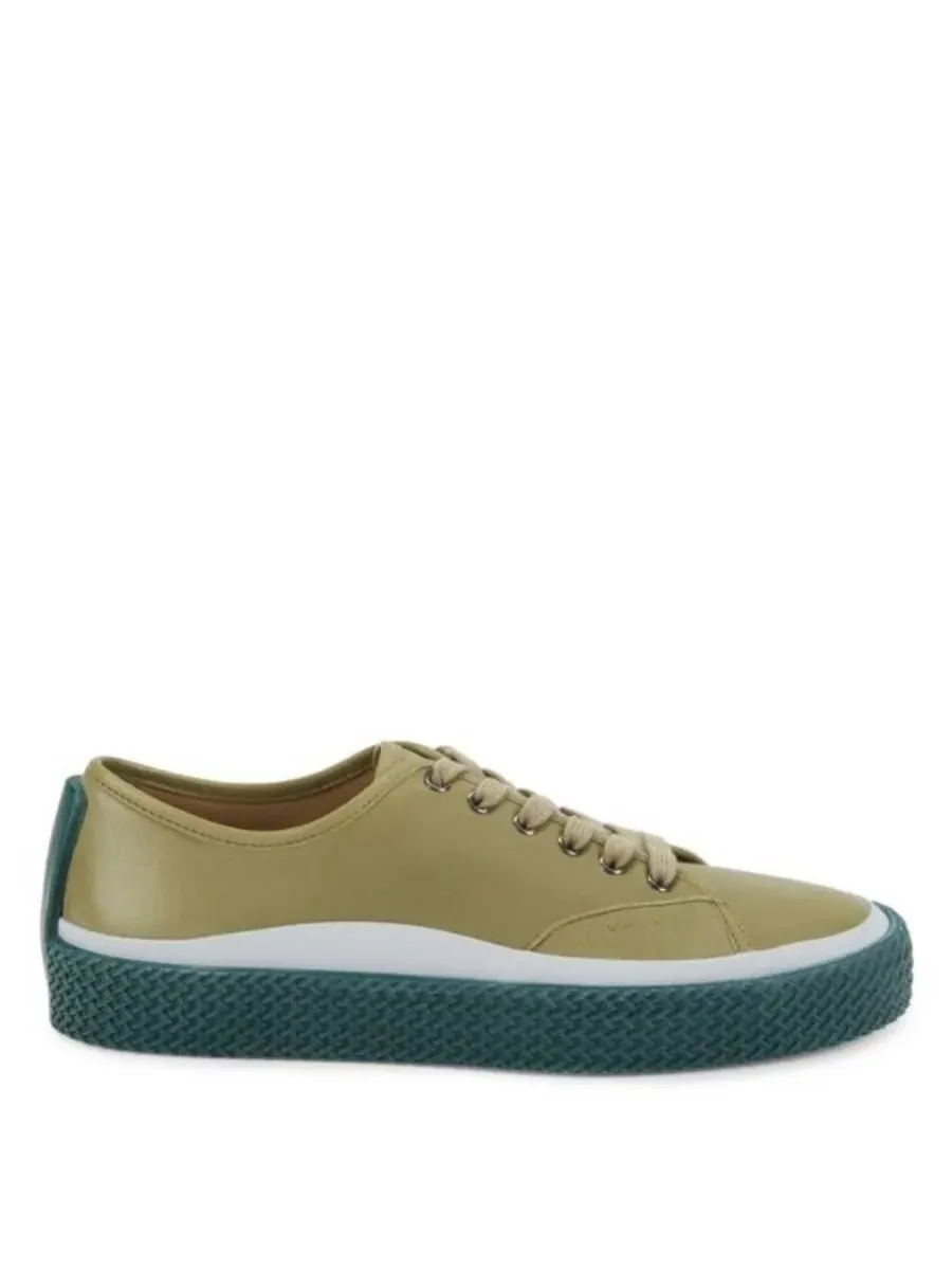 Кеды Ferragamo Storm из кожи низкие