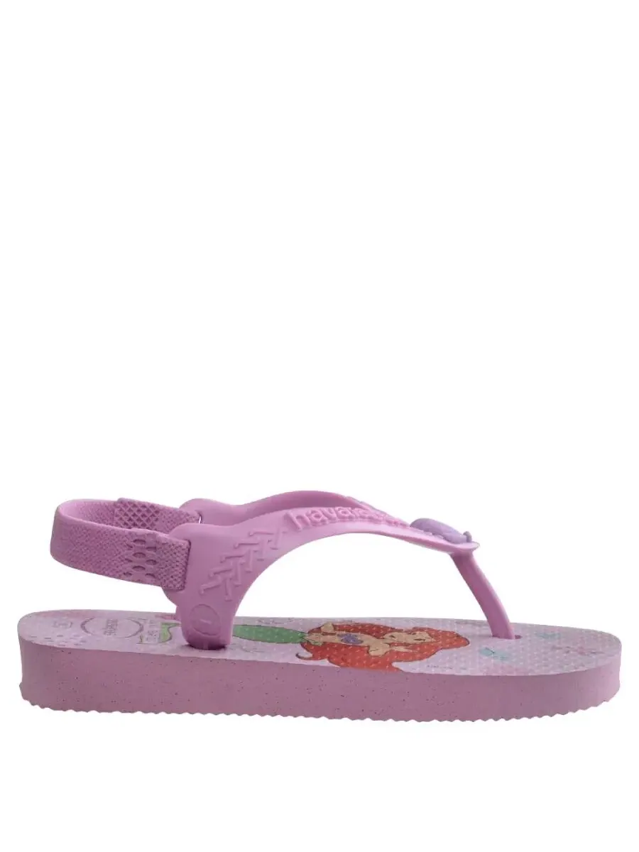 Детские сандалии Havaianas Disney Classics "Русалочка", бренд — изображение 1 из 3, лавандовый