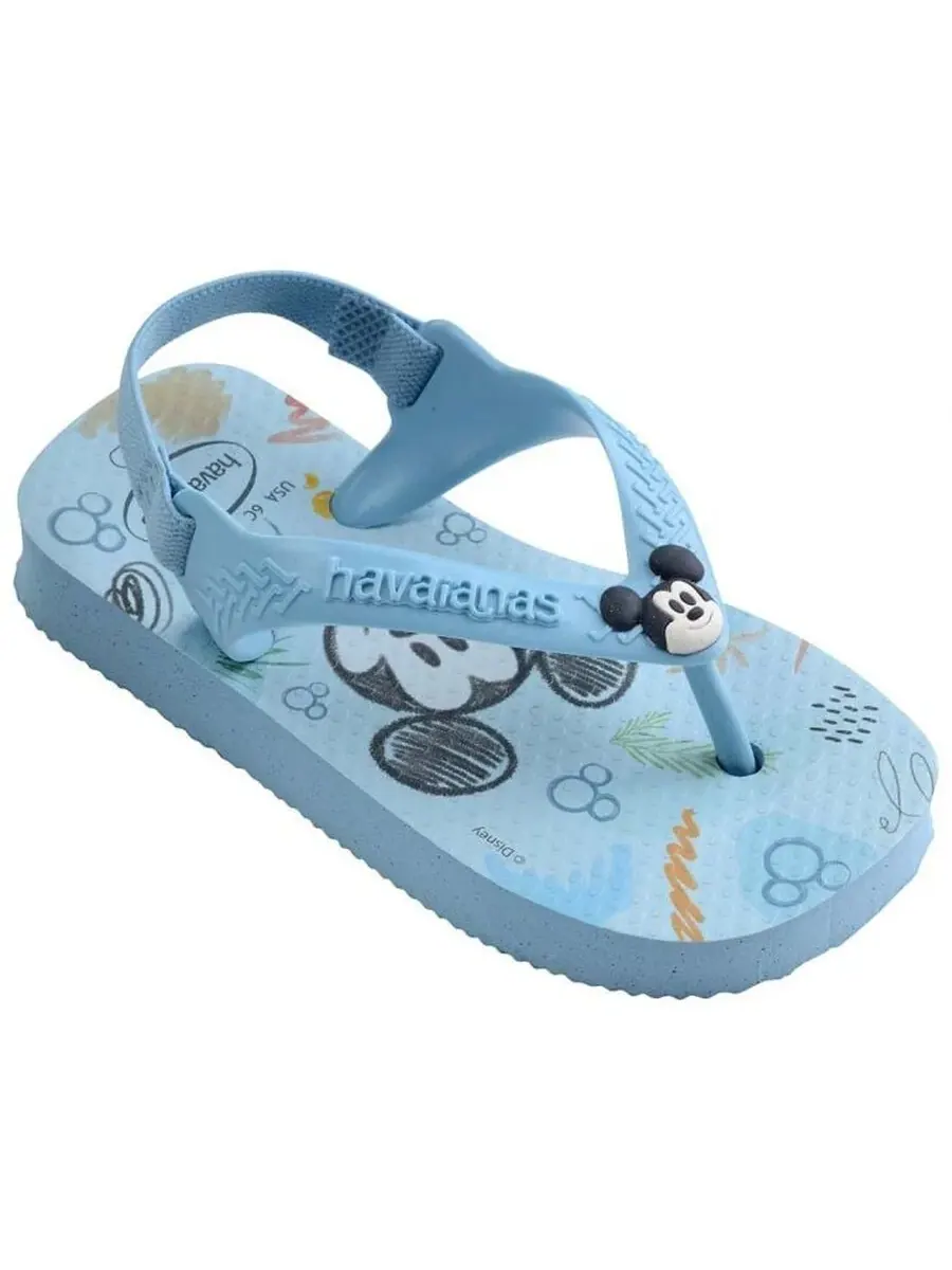 Детские сандалии Havaianas Disney Classics с Микки — изображение 2 из 3, синий