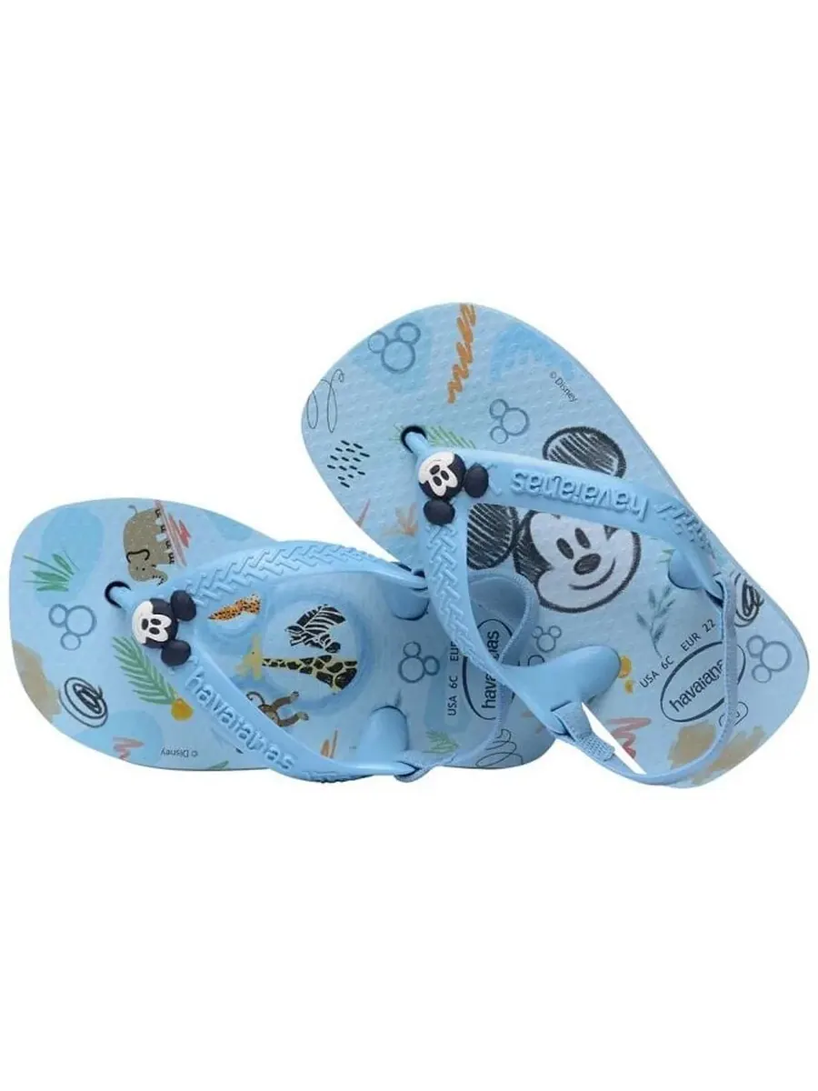 Детские сандалии Havaianas Disney Classics с Микки — изображение 3 из 3, синий