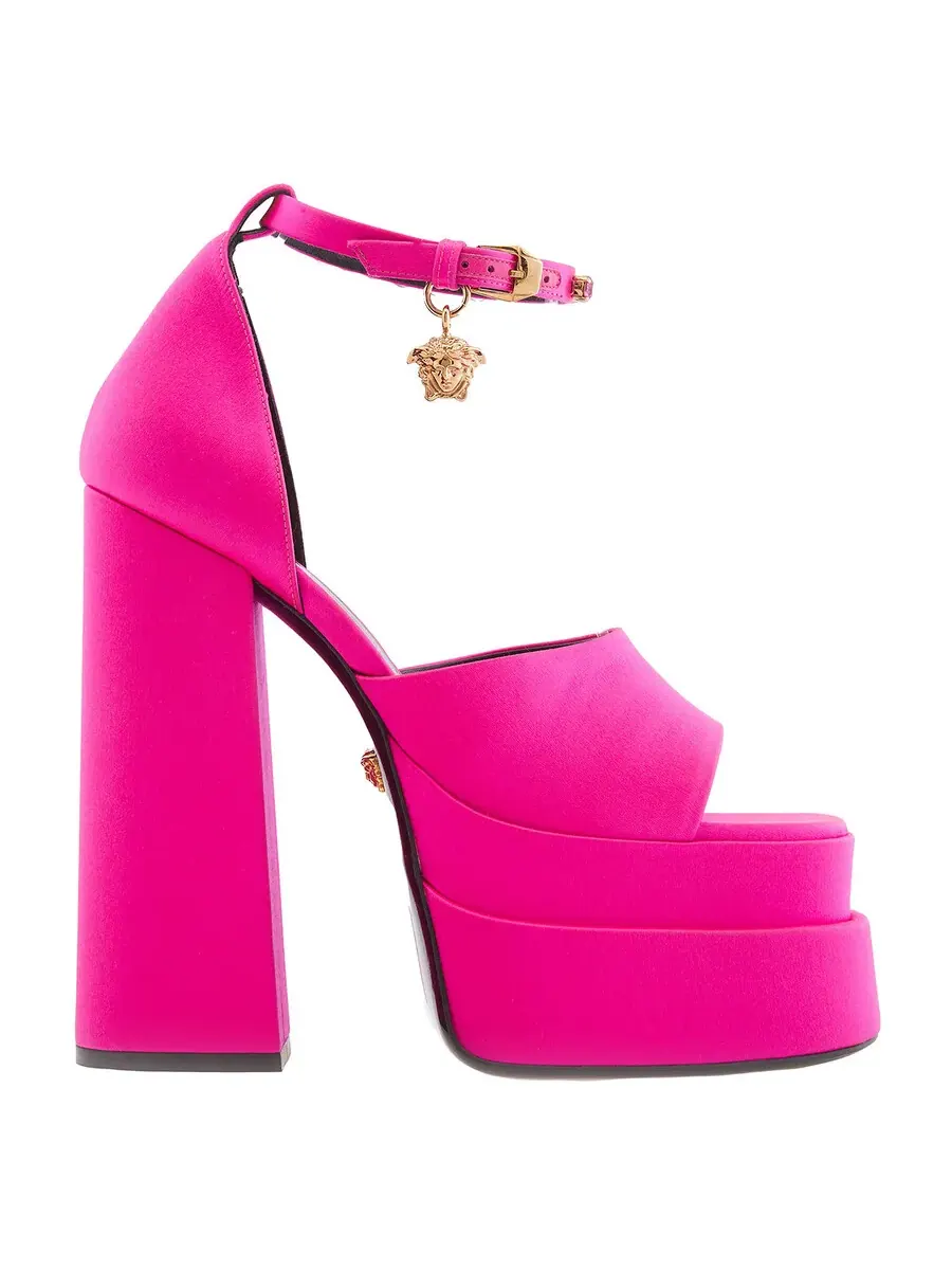 Сандалии на платформе Versace Medusa Aevitas