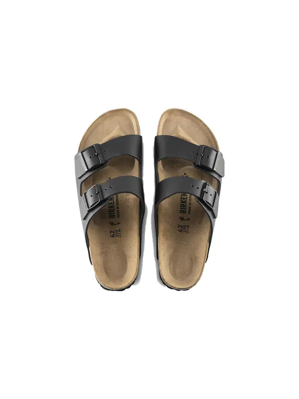 Тапочки arizona birko-flor 'black' Birkenstock, черный ДУБЛЬ — изображение 4 из 4