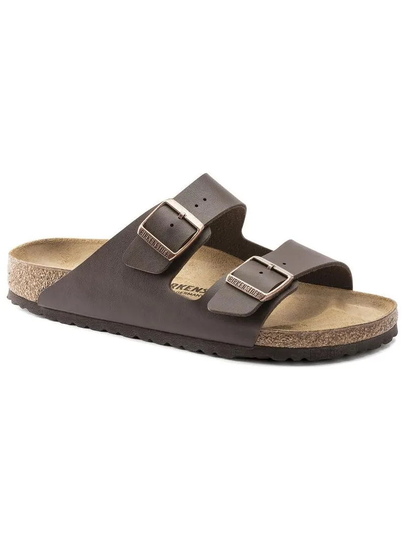 Сандалии Birkenstock Arizona Birko-Flor унисекс — изображение 2 из 4, коричневый