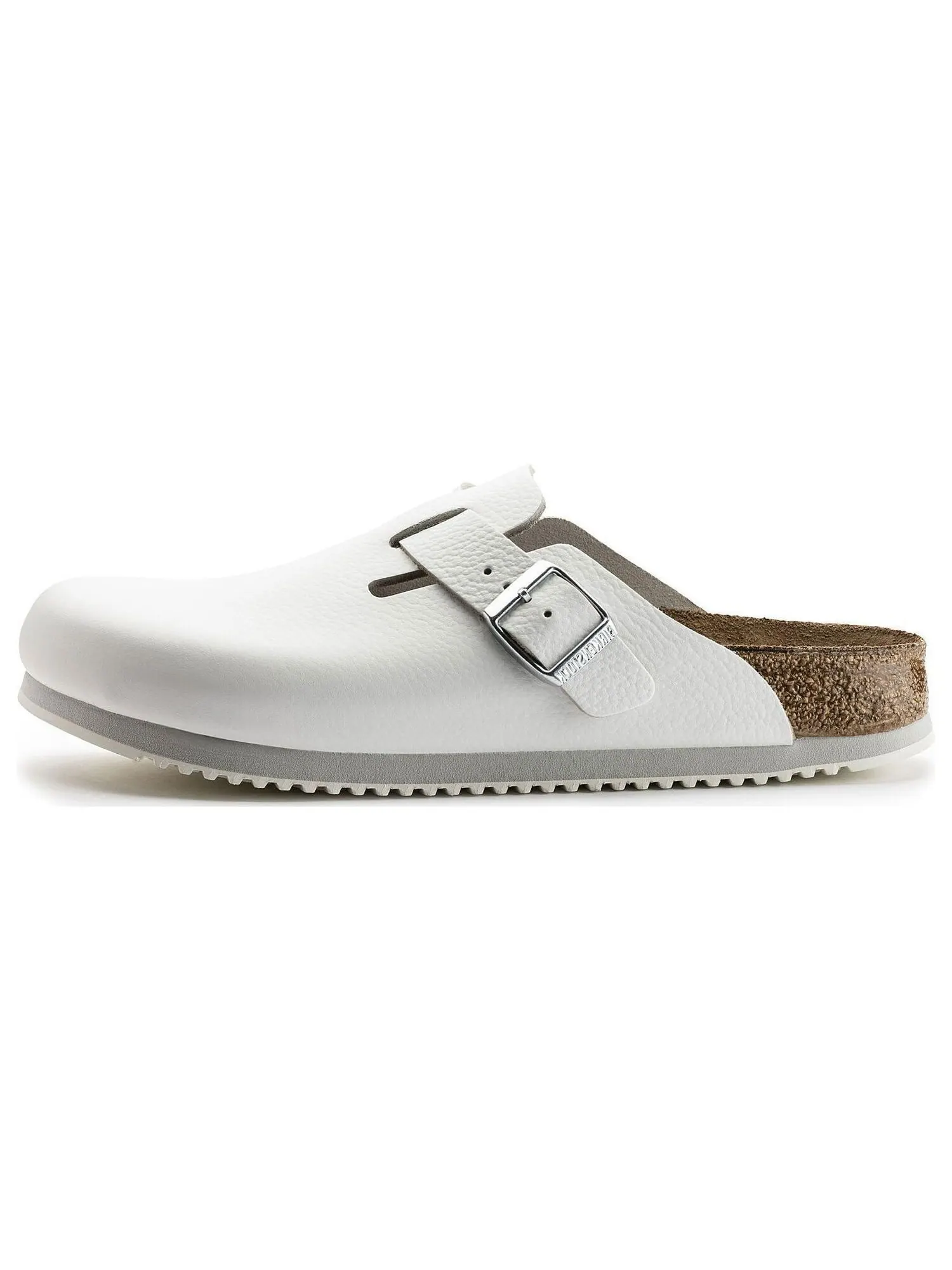 Мюли Birkenstock Boston Super Grip унисекс — изображение 1 из 5, белый