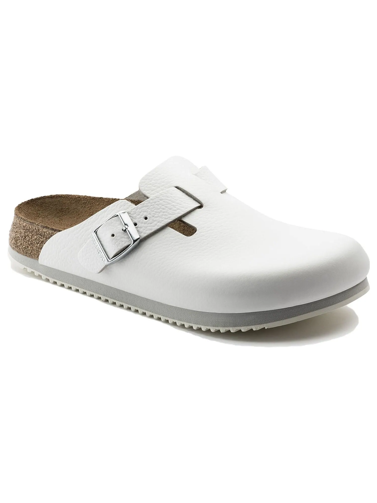 Мюли Birkenstock Boston Super Grip унисекс — изображение 2 из 5, белый