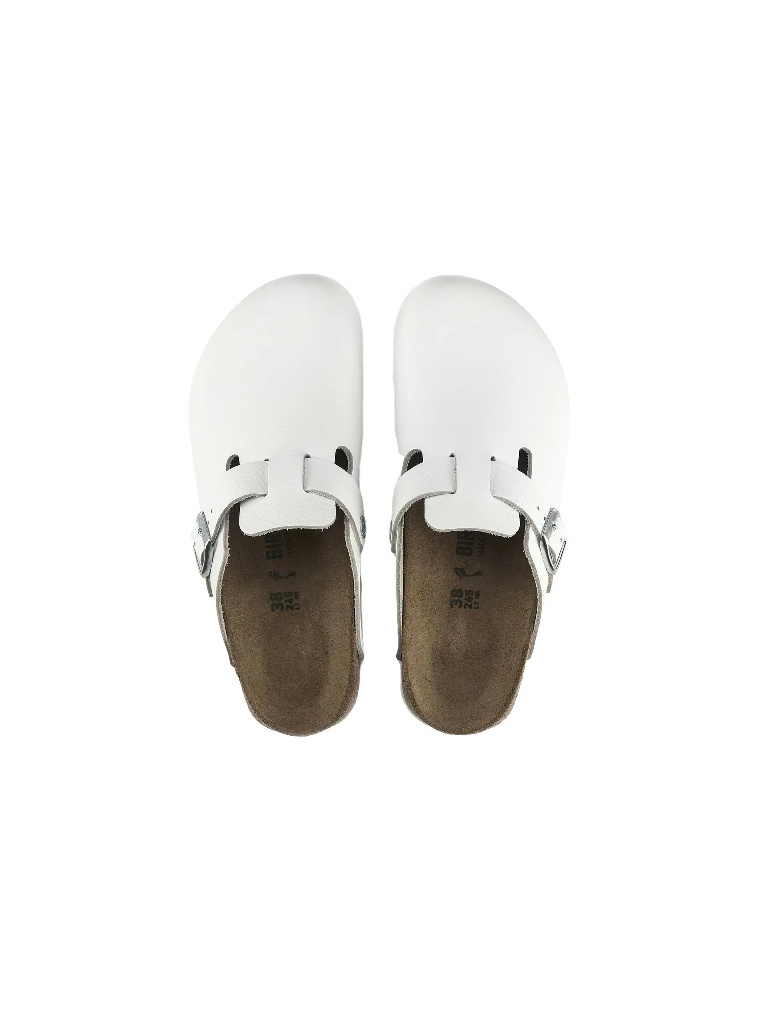 Мюли Birkenstock Boston Super Grip унисекс — изображение 4 из 5, белый