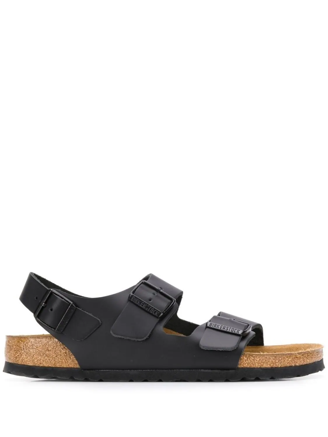 Сандалии Birkenstock Milano Natural Leather — изображение 1 из 4, черный