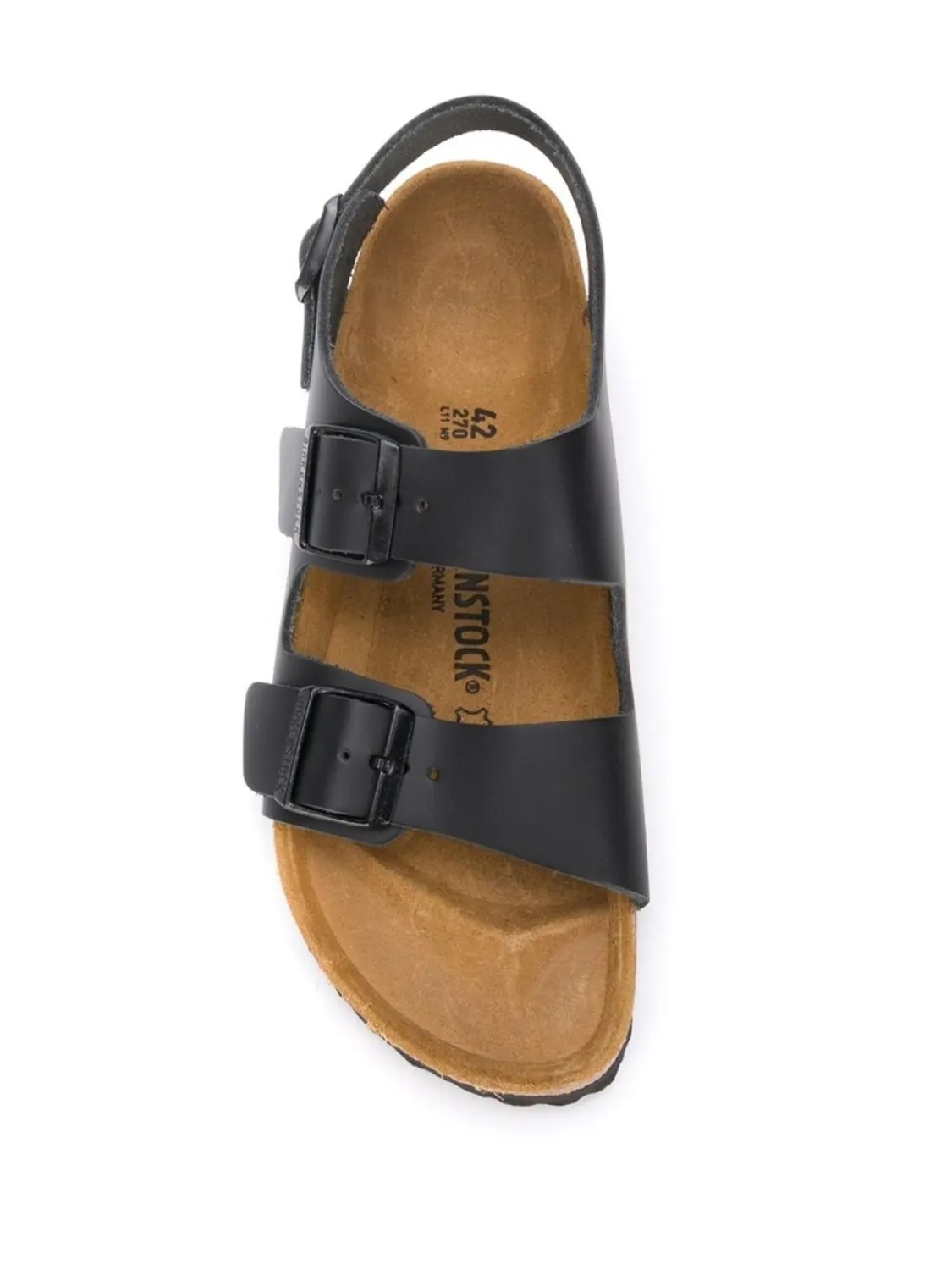 Сандалии Birkenstock Milano Natural Leather — изображение 4 из 4, черный