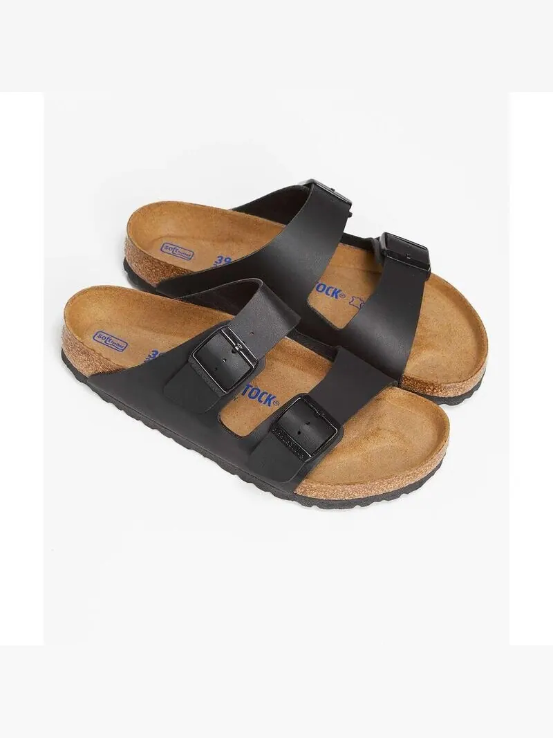Сандалии Arizona Soft Footbed Birko-Flor — изображение 2 из 4, черный