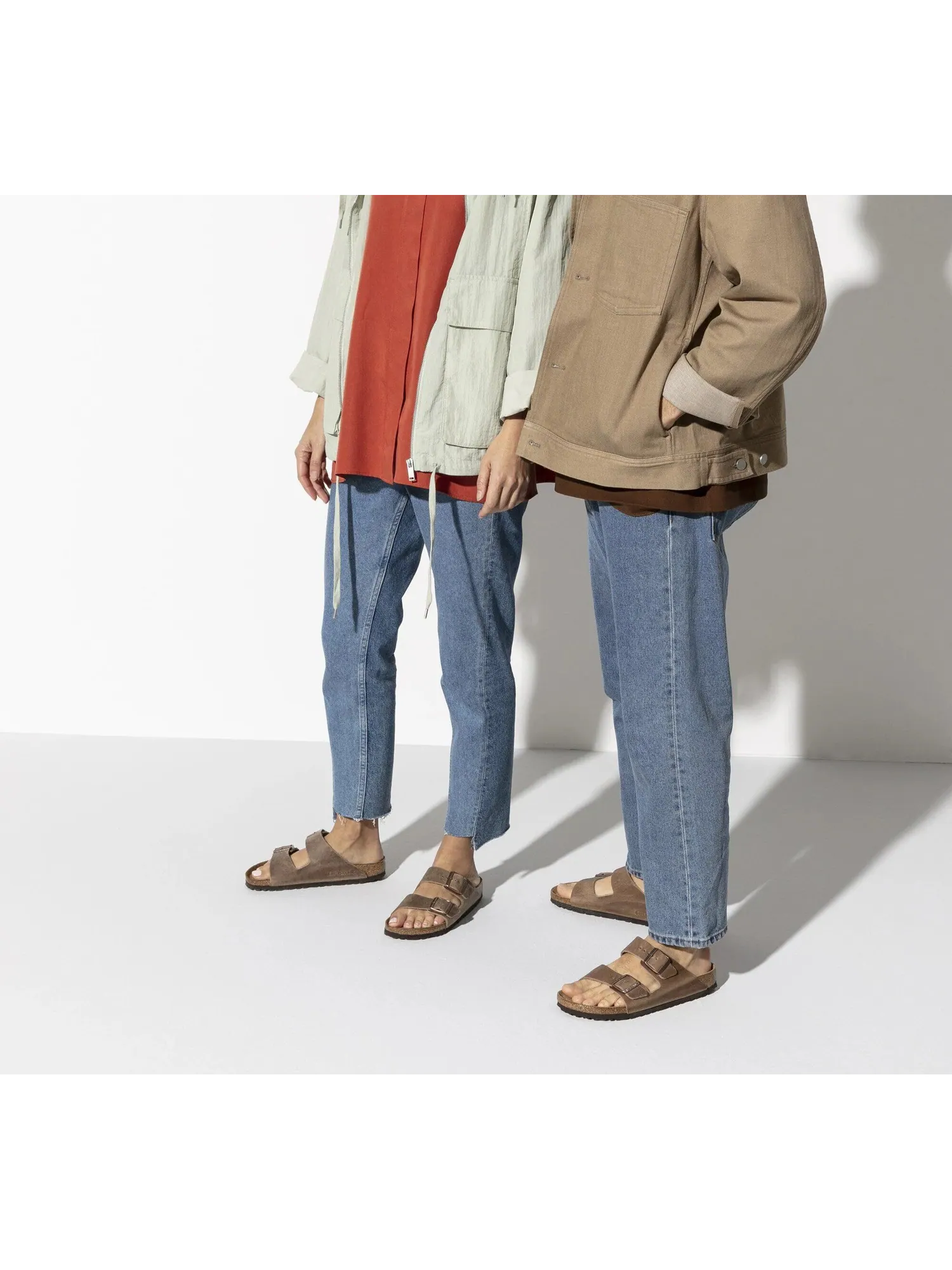 Сандалии Birkenstock Arizona Soft Footbed Natural Leather Oiled узкие — изображение 4 из 9, коричневый
