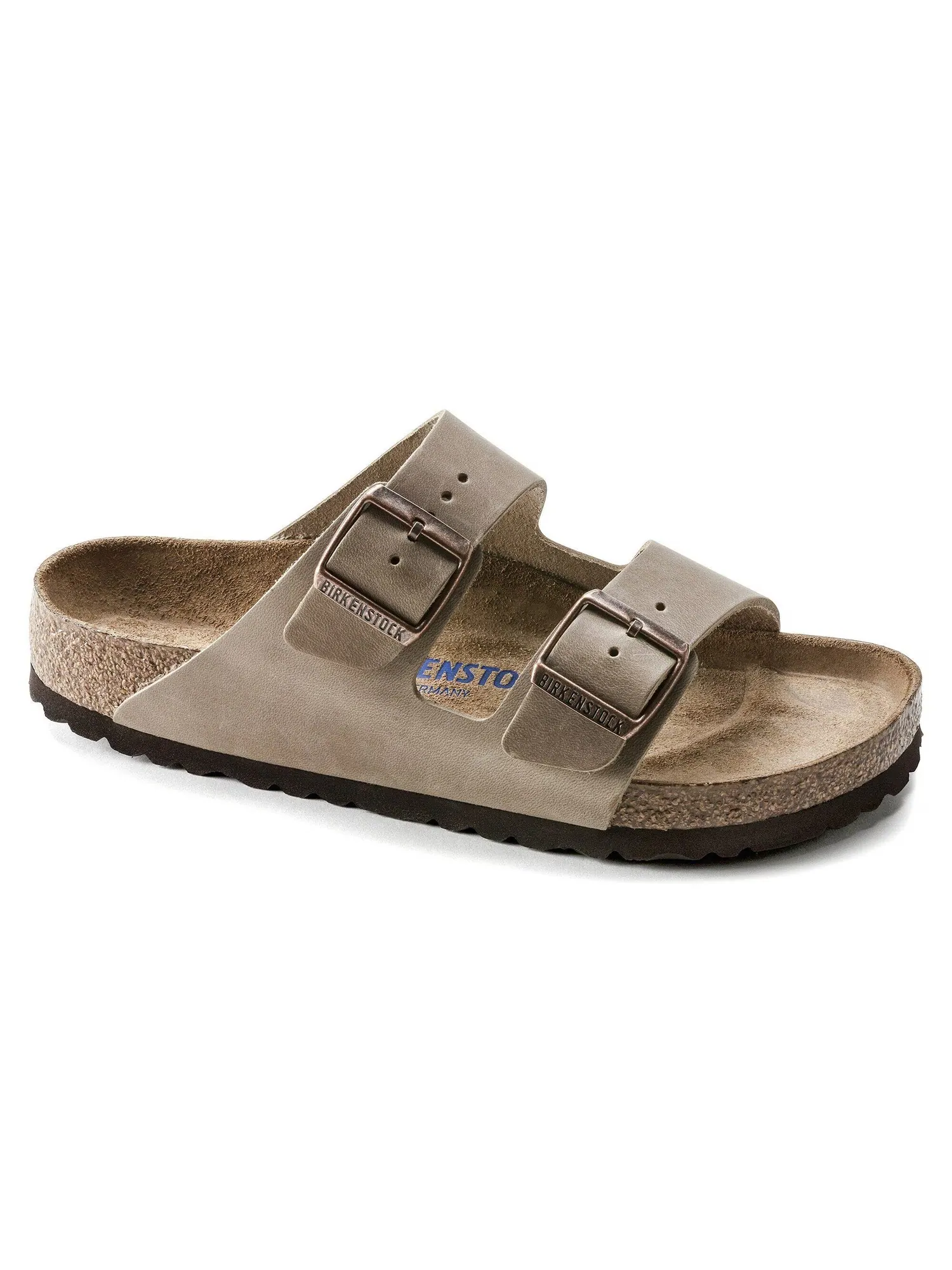 Сандалии Birkenstock Arizona Soft Footbed Natural Leather Oiled узкие — изображение 5 из 9, коричневый
